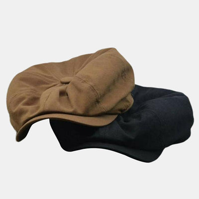 Herren Vintage Retro Schiebermütze