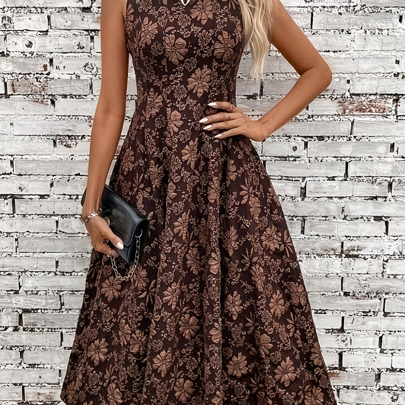 Erstklassiges geradliniges A-Linien-Sommerkleid - eleganter Stil und Lässigkeit