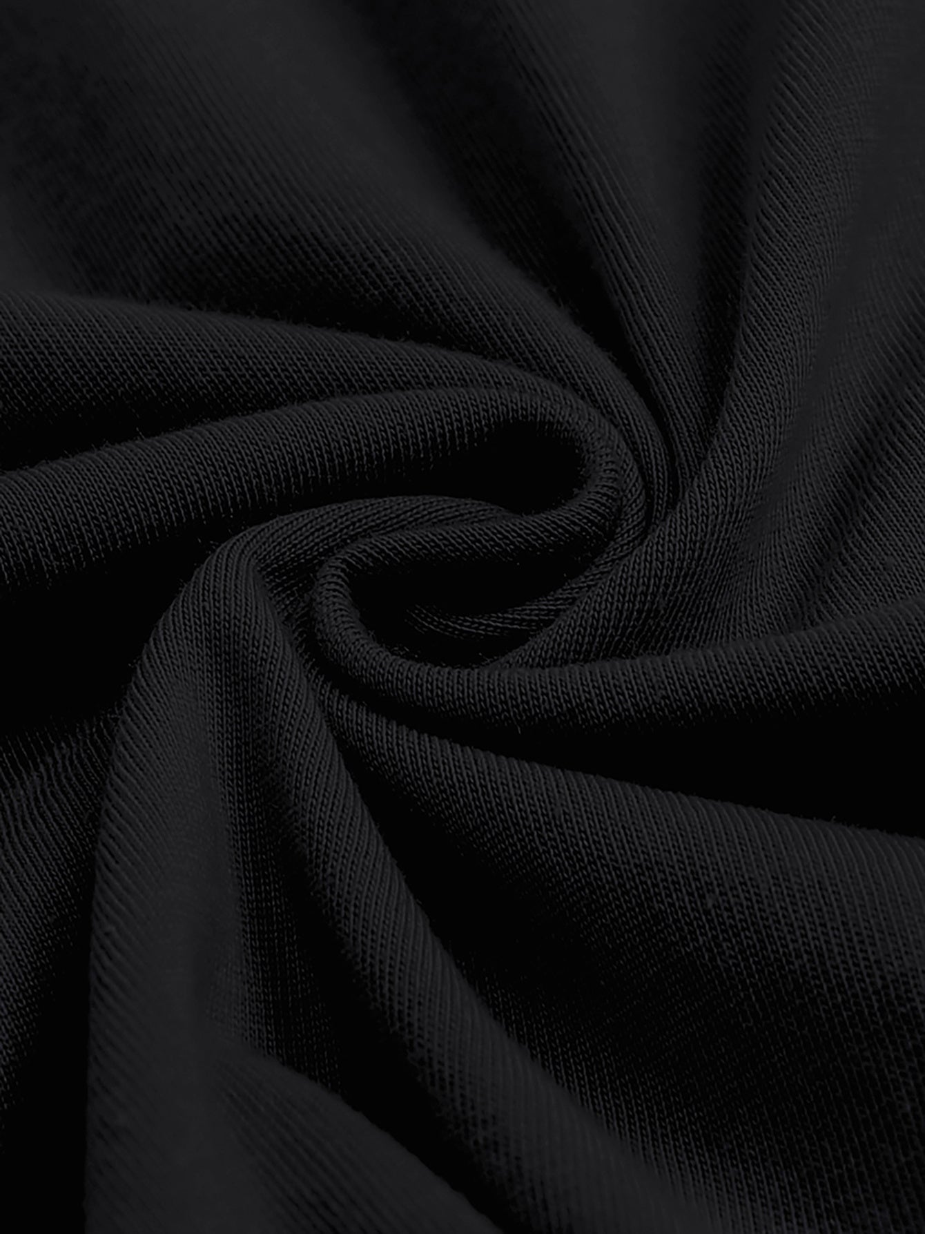 Kurzärmeliges einfarbiges Kleid für Frauen Schwarz Grün