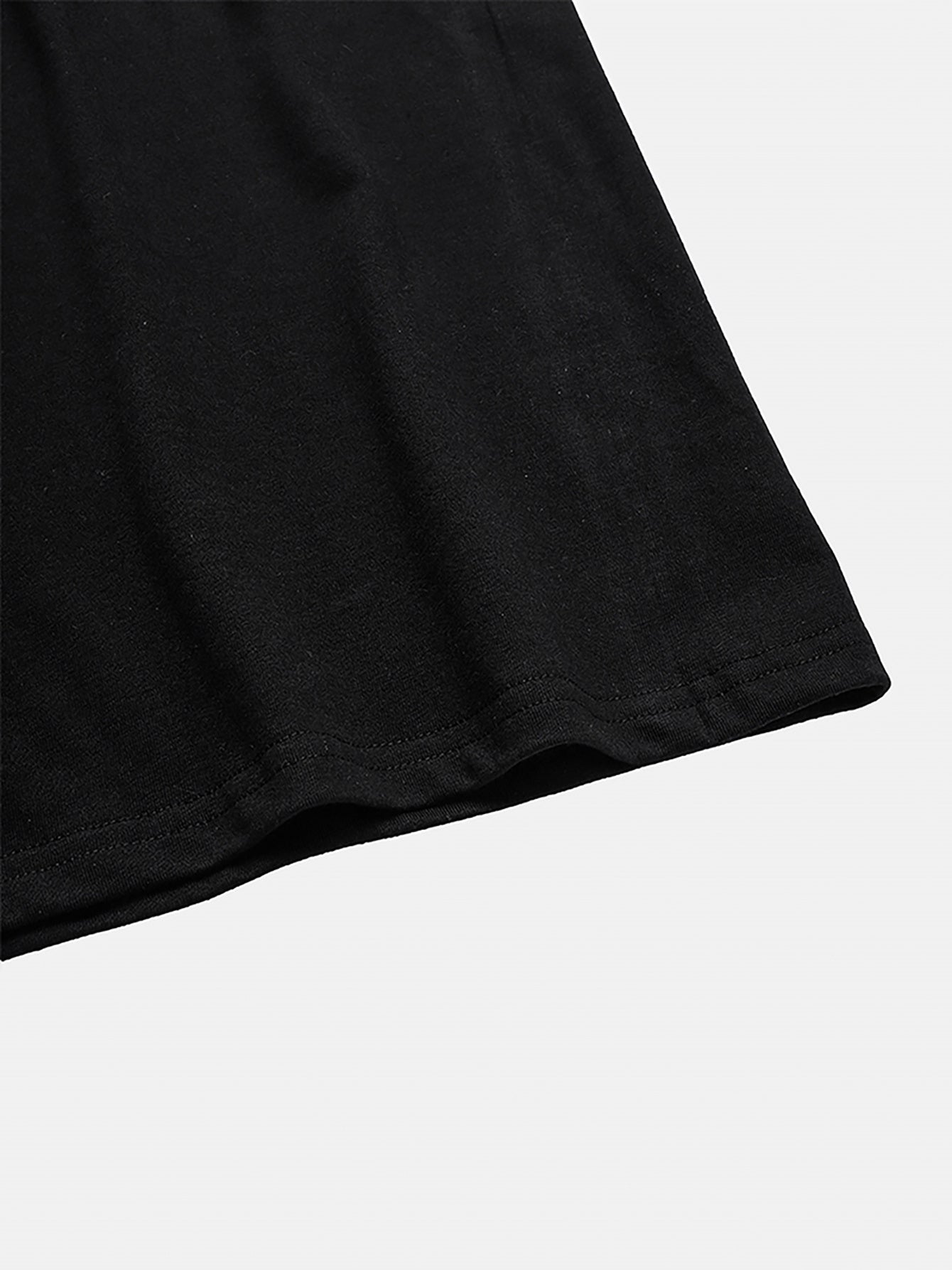 Kurzärmeliges einfarbiges Kleid für Frauen Schwarz Grün