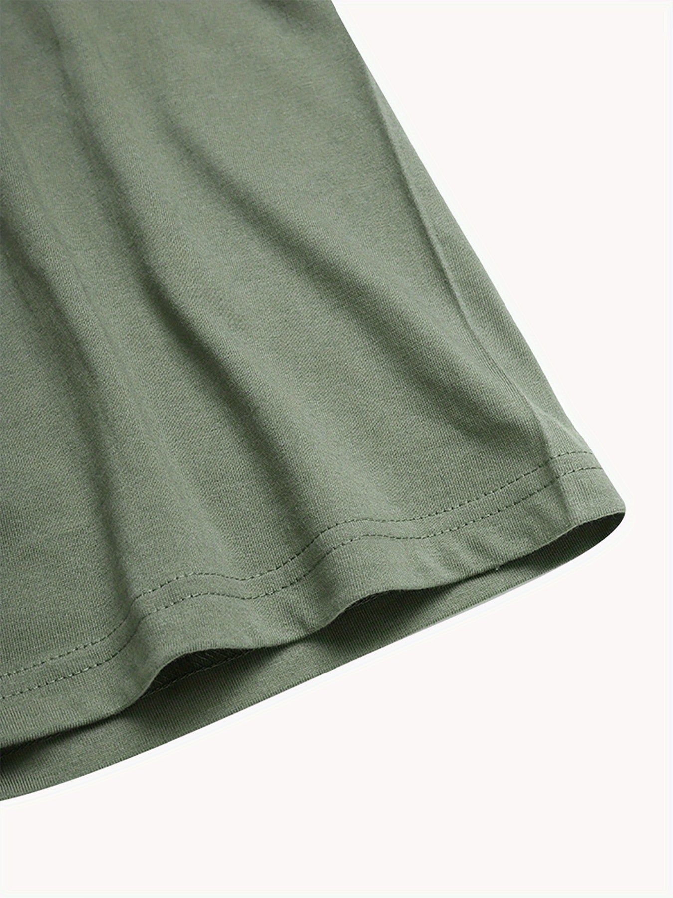 Kurzärmeliges einfarbiges Kleid für Frauen Schwarz Grün