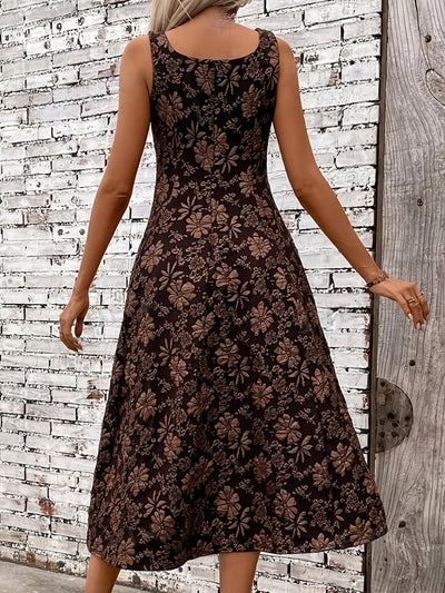 Erstklassiges geradliniges A-Linien-Sommerkleid - eleganter Stil und Lässigkeit