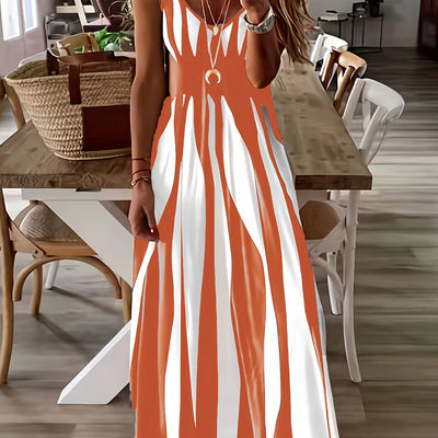 Kleid mit geometrischem Muster – Lässiger Stil für jede Jahreszeit