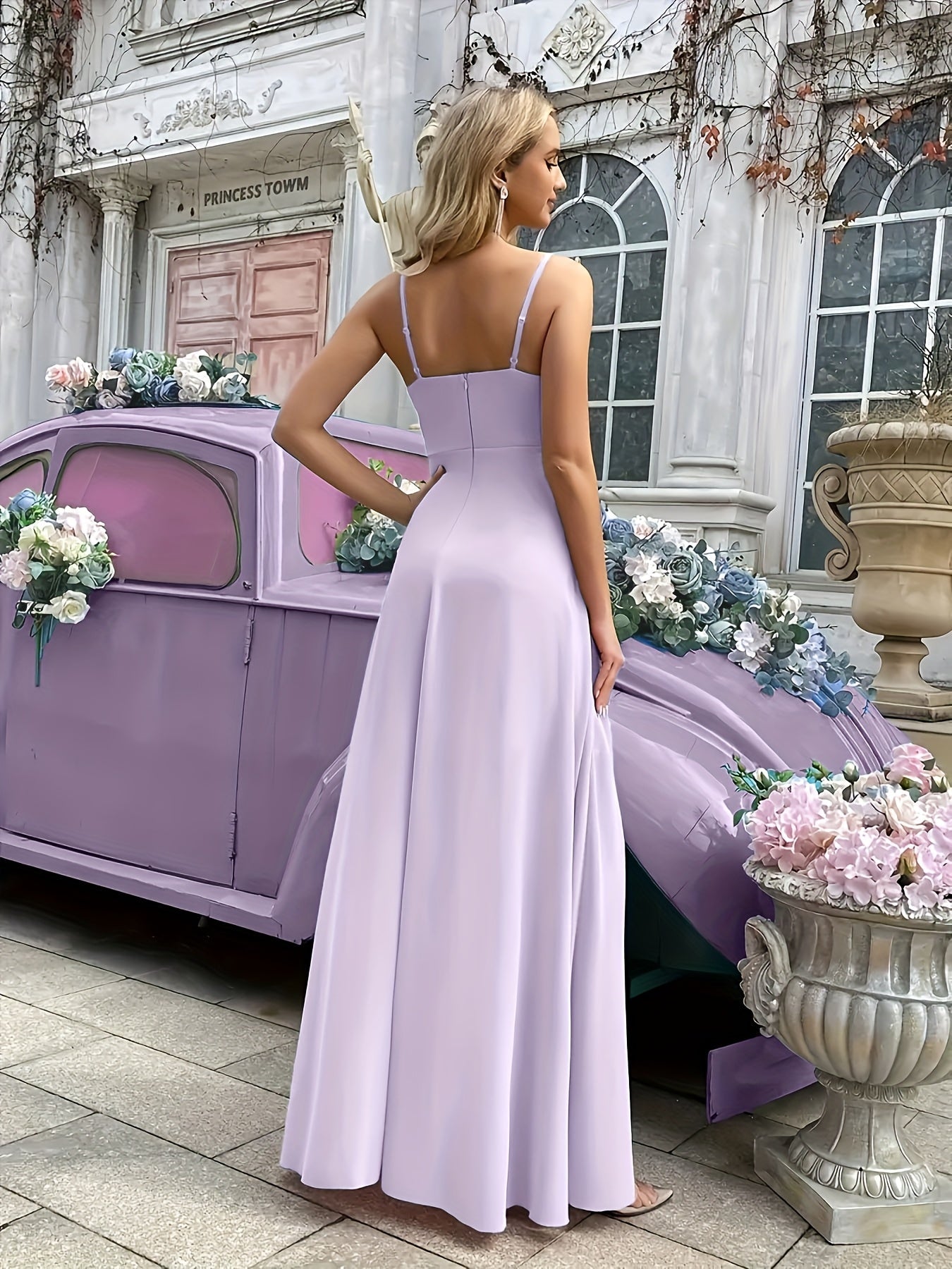 Maxikleid mit nackten Schultern Sommerliche Eleganz mit Ruchane-Details