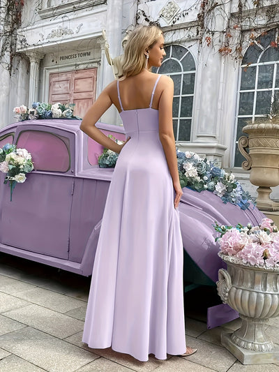 Maxikleid mit nackten Schultern Sommerliche Eleganz mit Ruchane-Details