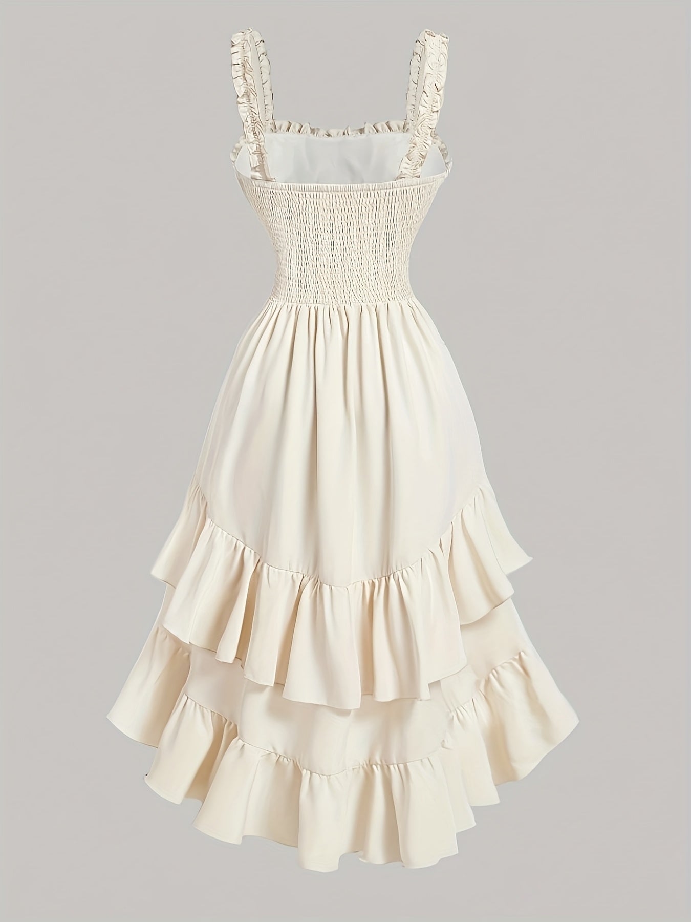 Elegantes asymmetrisches Polyesterkleid - perfekt für Frühling/Sommer
