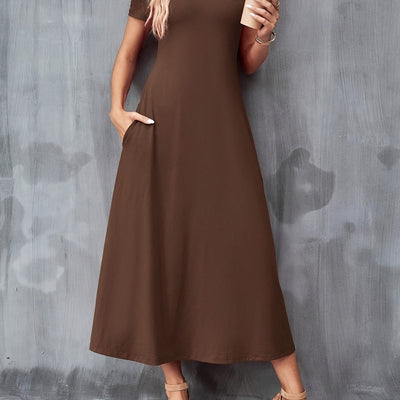 Langes Sommer-Maxi-Kleid mit frechem Ausschnitt - alltagstauglich und stilvoll