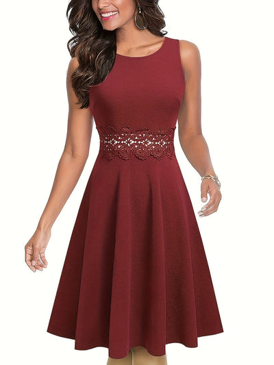 Kleid mit Spitzenbesatz – Eleganz für jede Jahreszeit