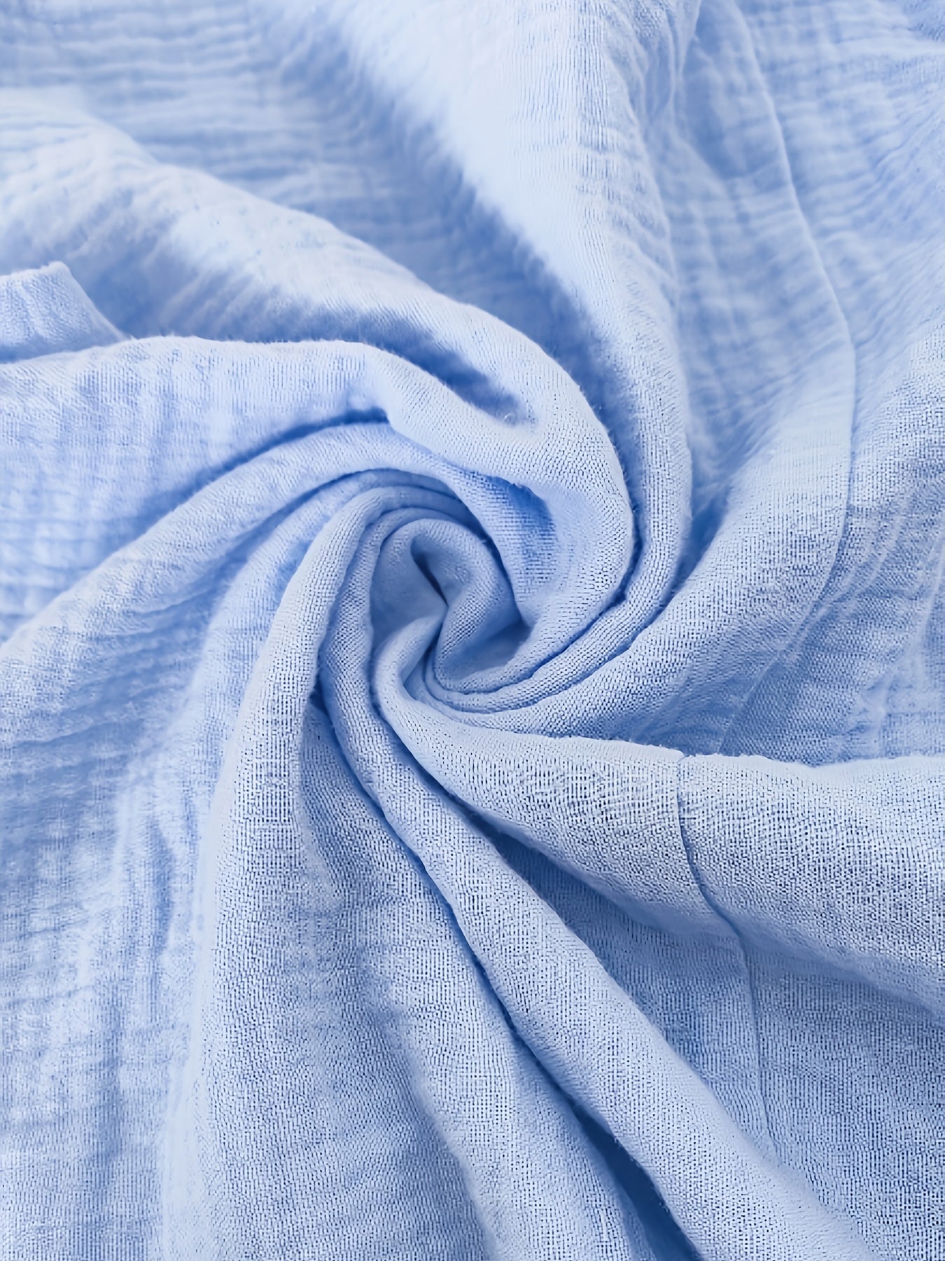 Blaues ärmelloses Sommer-Maxikleid mit Korsett und plissierter Seite