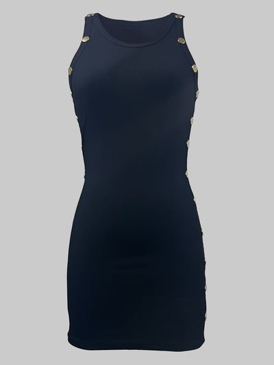 Elegantes Schwarzes Frauenkleid Perfekt für Tag oder Abend