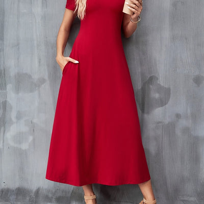 Langes Sommer-Maxi-Kleid mit frechem Ausschnitt - alltagstauglich und stilvoll