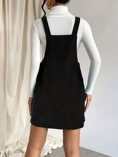 Elegantes ärmelloses Kleid mit Knöpfen – Perfekt für den Sommer