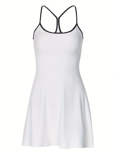 Damen-Sommerkleid mit Spaghettiträgern – Lässig & Verführerisch