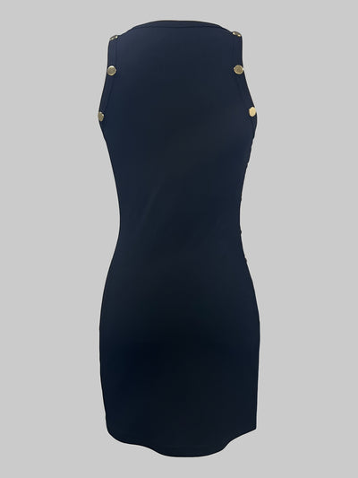 Elegantes Schwarzes Frauenkleid Perfekt für Tag oder Abend