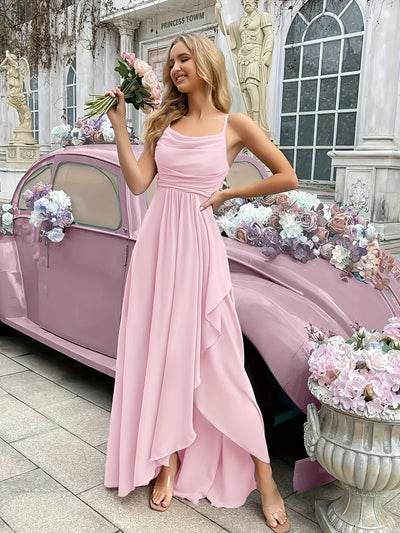 Maxikleid mit nackten Schultern Sommerliche Eleganz mit Ruchane-Details
