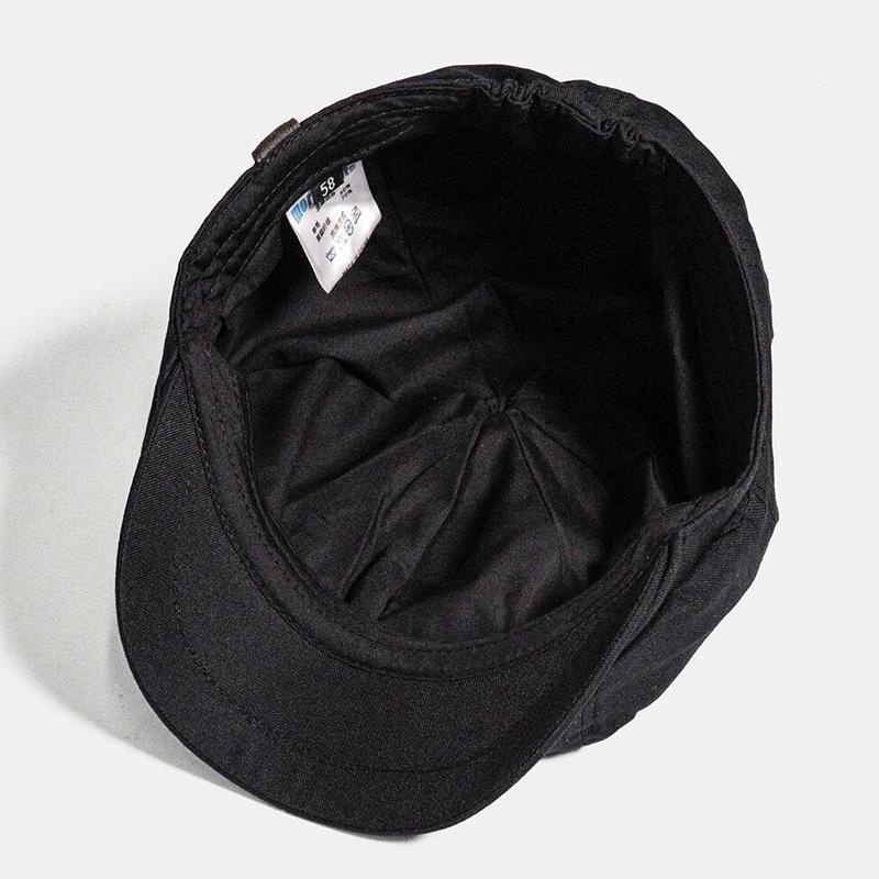 Herren Vintage Retro Schiebermütze