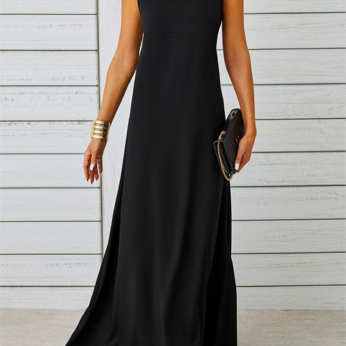 Elegantes ärmelloses Jacquard Sommer Mode Kleid