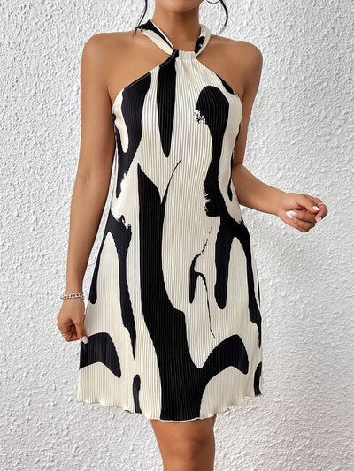 Allover Print Kleid - Elegant für Partys