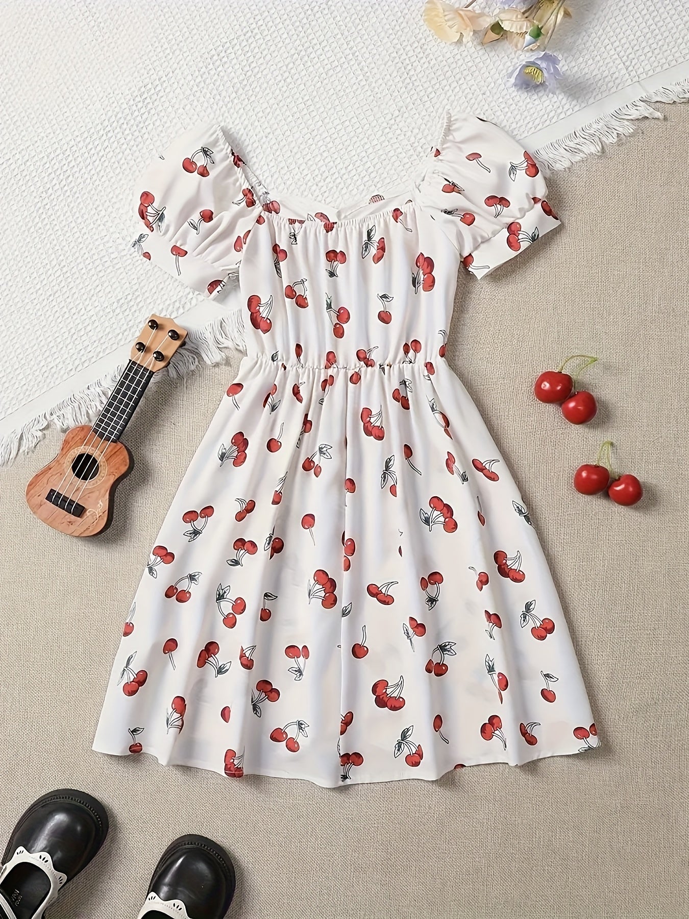 Elegantes Kleid mit Muster –Sommermode