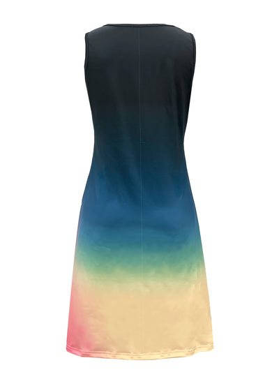 Sommerferienkleid - Gradient Style, Plus Size