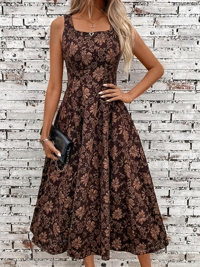 Erstklassiges geradliniges A-Linien-Sommerkleid - eleganter Stil und Lässigkeit