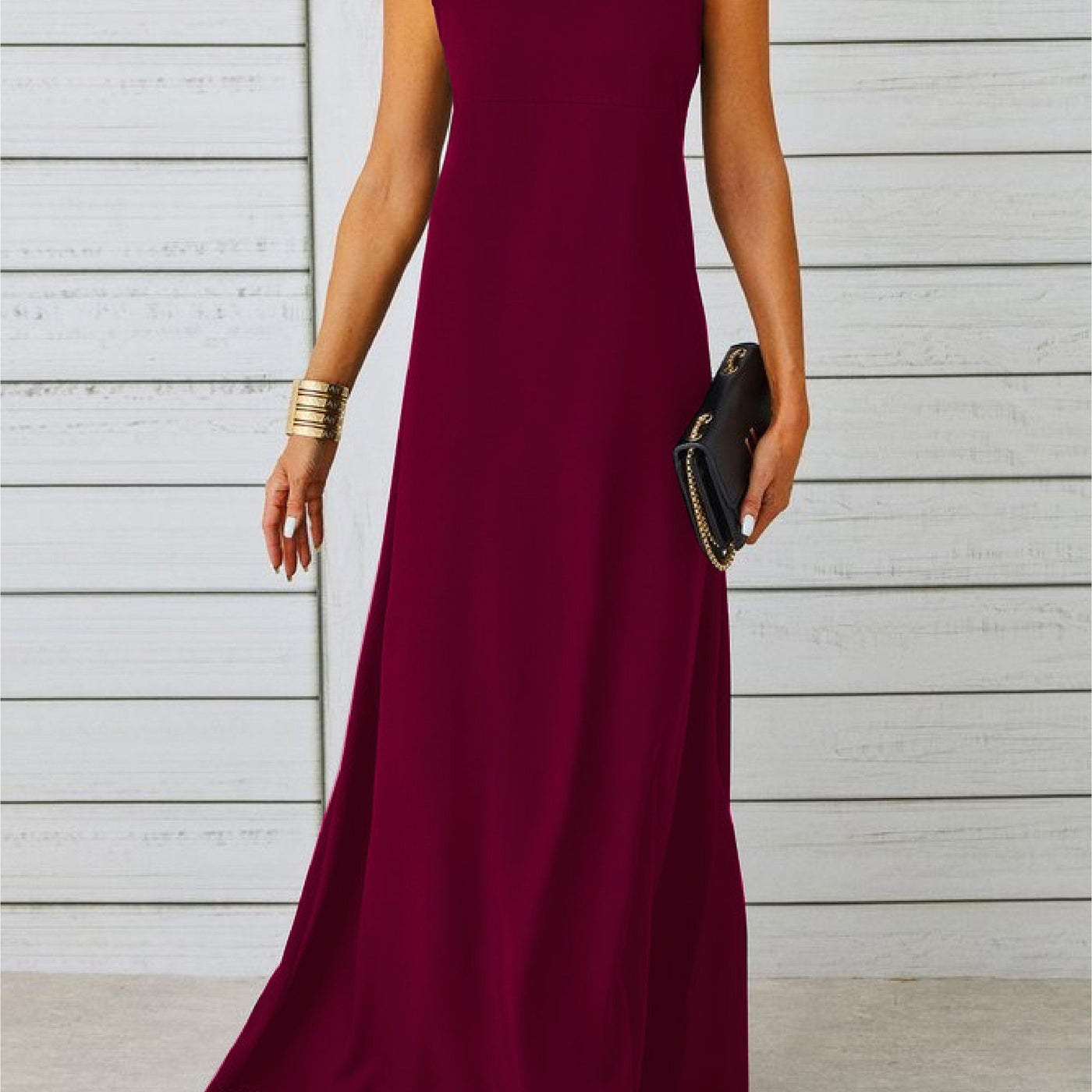 Elegantes ärmelloses Jacquard Sommer Mode Kleid