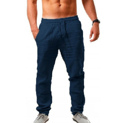 Sommerliche Leinenhose für Männer