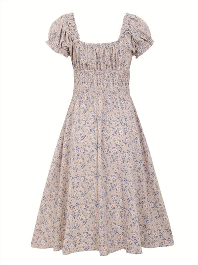 Geblümtes Sommer-Midikleid – Das Must-Have der Saison
