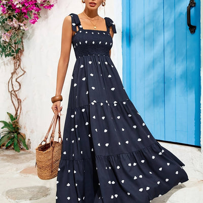 Elegantes Sommer-Erbsenkleid für Frauen