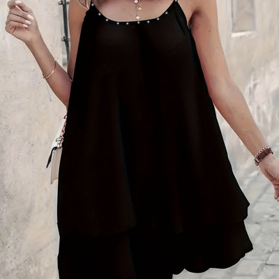 Tüllkleid mit Perlen - Leicht und elegant geschichtet