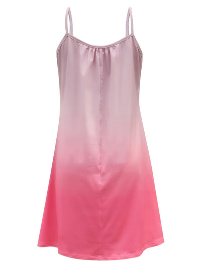 Rotes Plisseekleid - Leichtes Sommerkleid für den Strand und Ausflüge