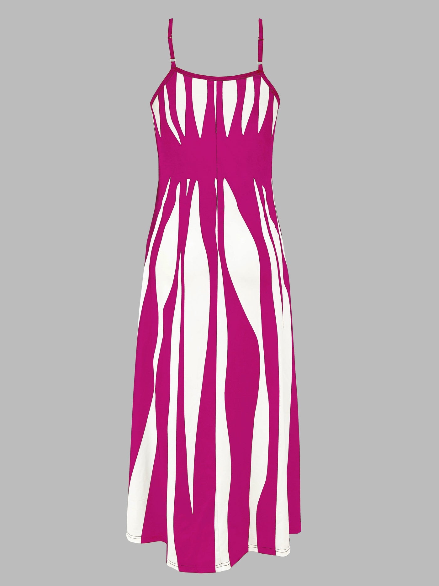 Elegantes Trägerkleid mit V-Ausschnitt