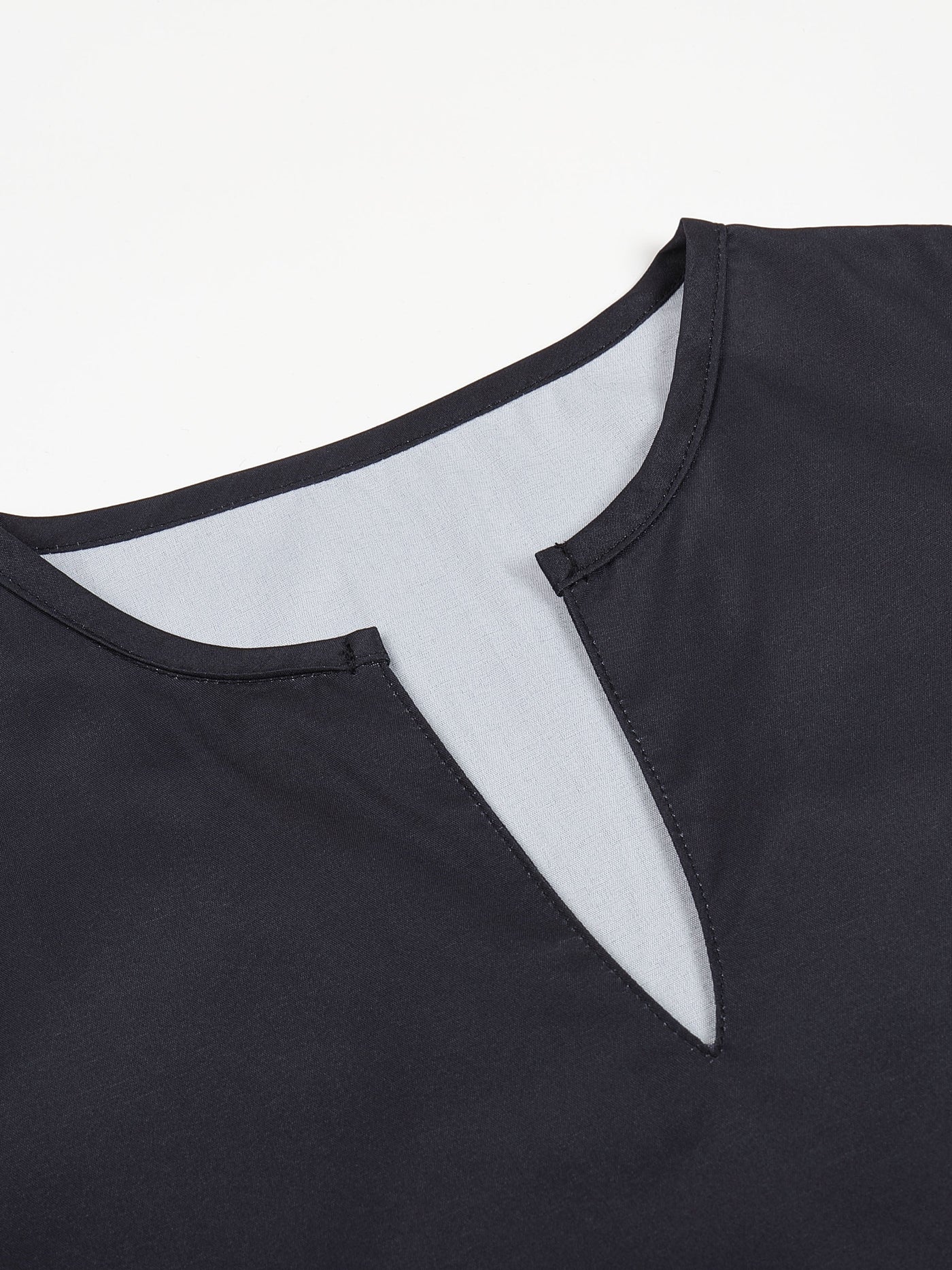 Schwarzes Maxi-Schmetterlingskleid ärmellos ärmelloses Kleid