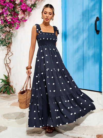 Elegantes Sommer-Erbsenkleid für Frauen
