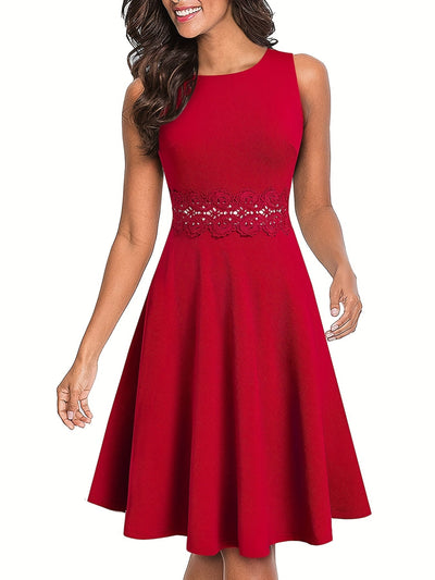 Kleid mit Spitzenbesatz – Eleganz für jede Jahreszeit