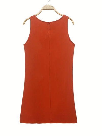 Ärmelloses Sommerkleid für Frauen Locker und Elegant