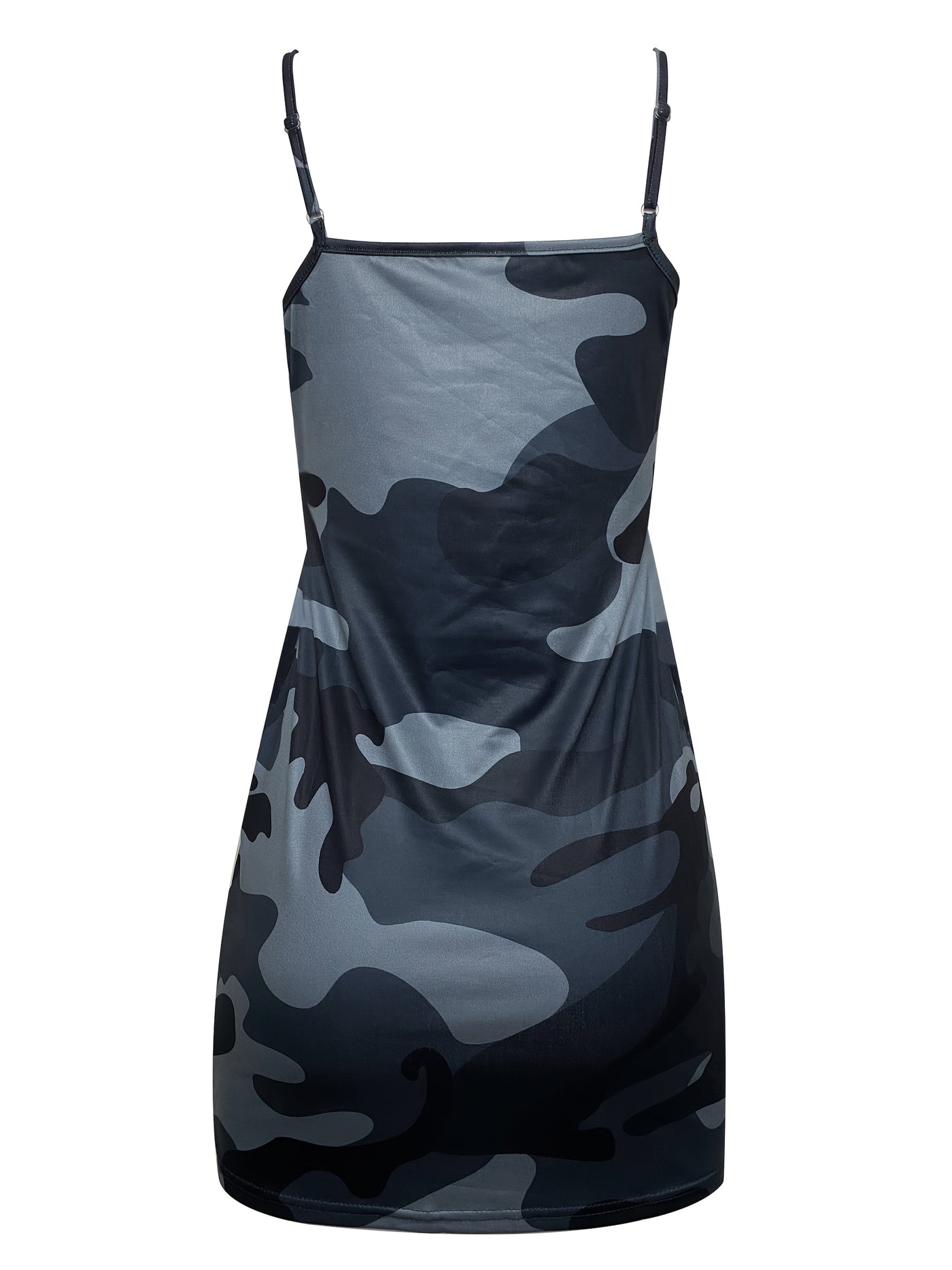 Elegantes Damen-Bodycon-Kleid mit Camouflage-Muster