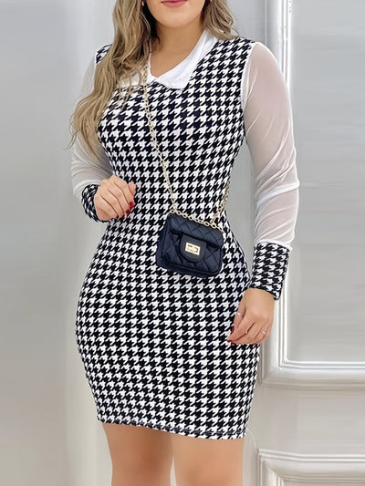 Langärmeliges Pepeta-Kleid für Damen