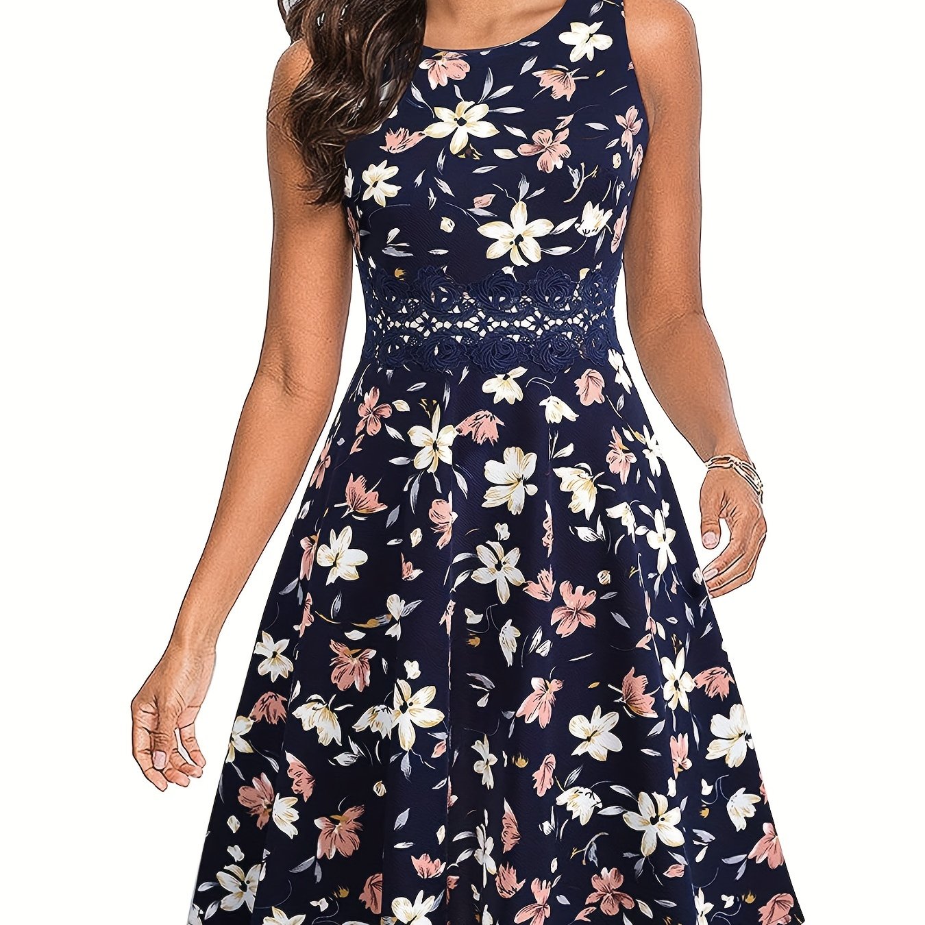 Kleid mit Spitzenbesatz – Eleganz für jede Jahreszeit