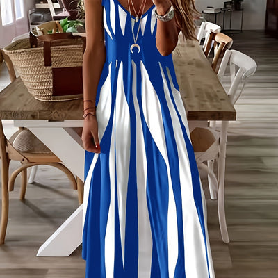 Kleid mit geometrischem Muster – Lässiger Stil für jede Jahreszeit